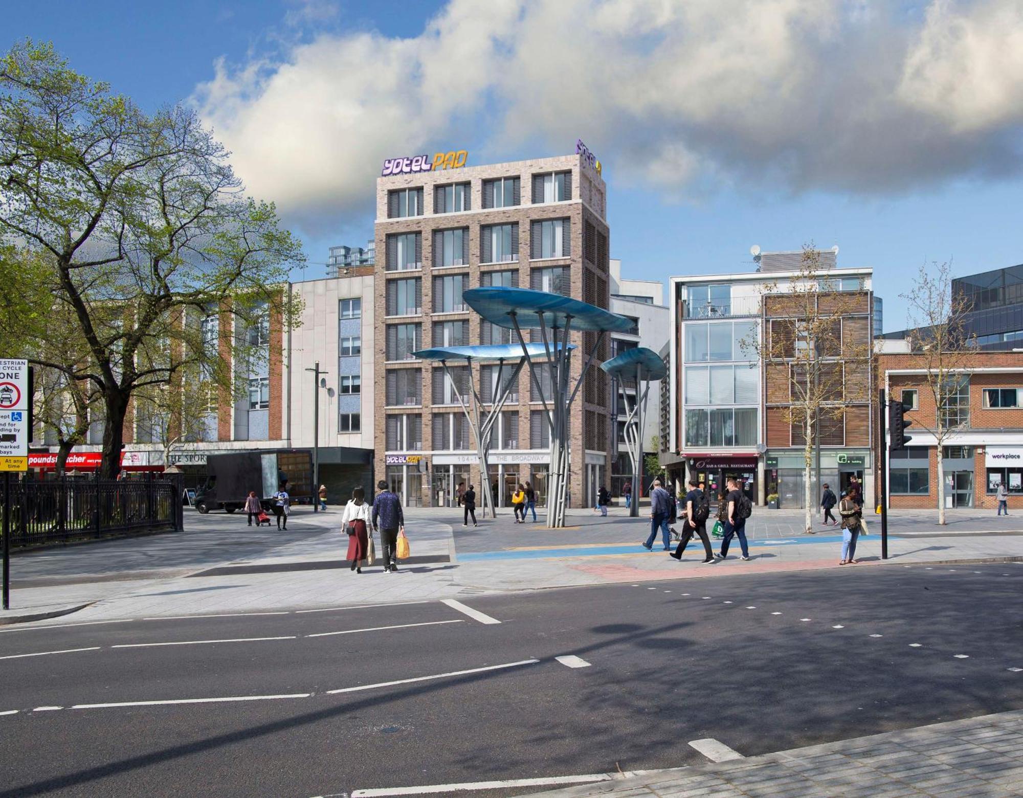 Yotelpad London Stratford Esterno foto